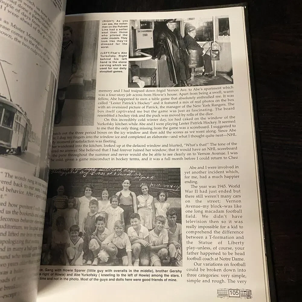 Confessions of a Trolley Dodger from Brooklyn by Stan Fischler (1995, Hardcover)